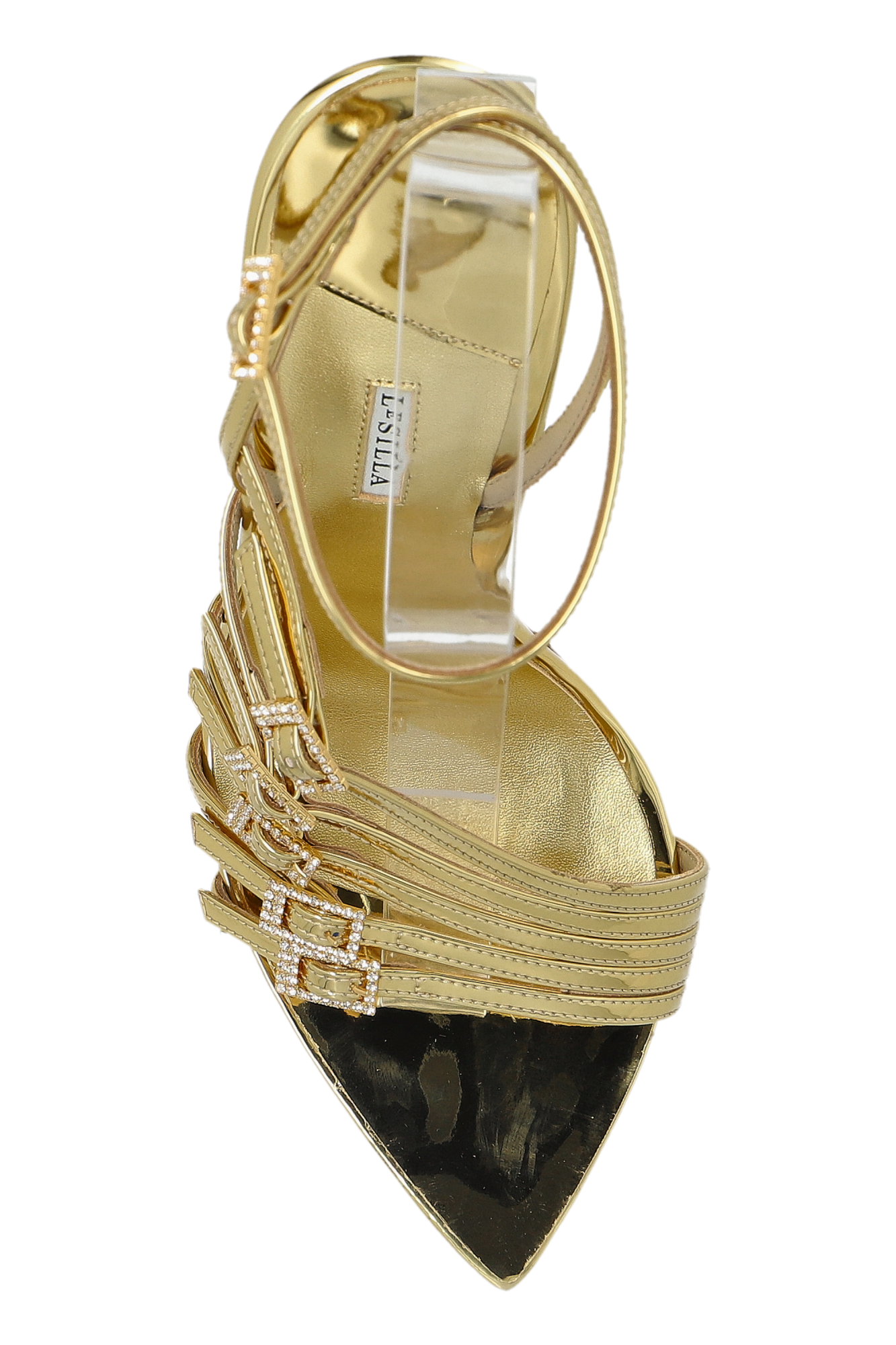 Gold Scarlet high-heeled sandals Le Silla - Vitkac AS